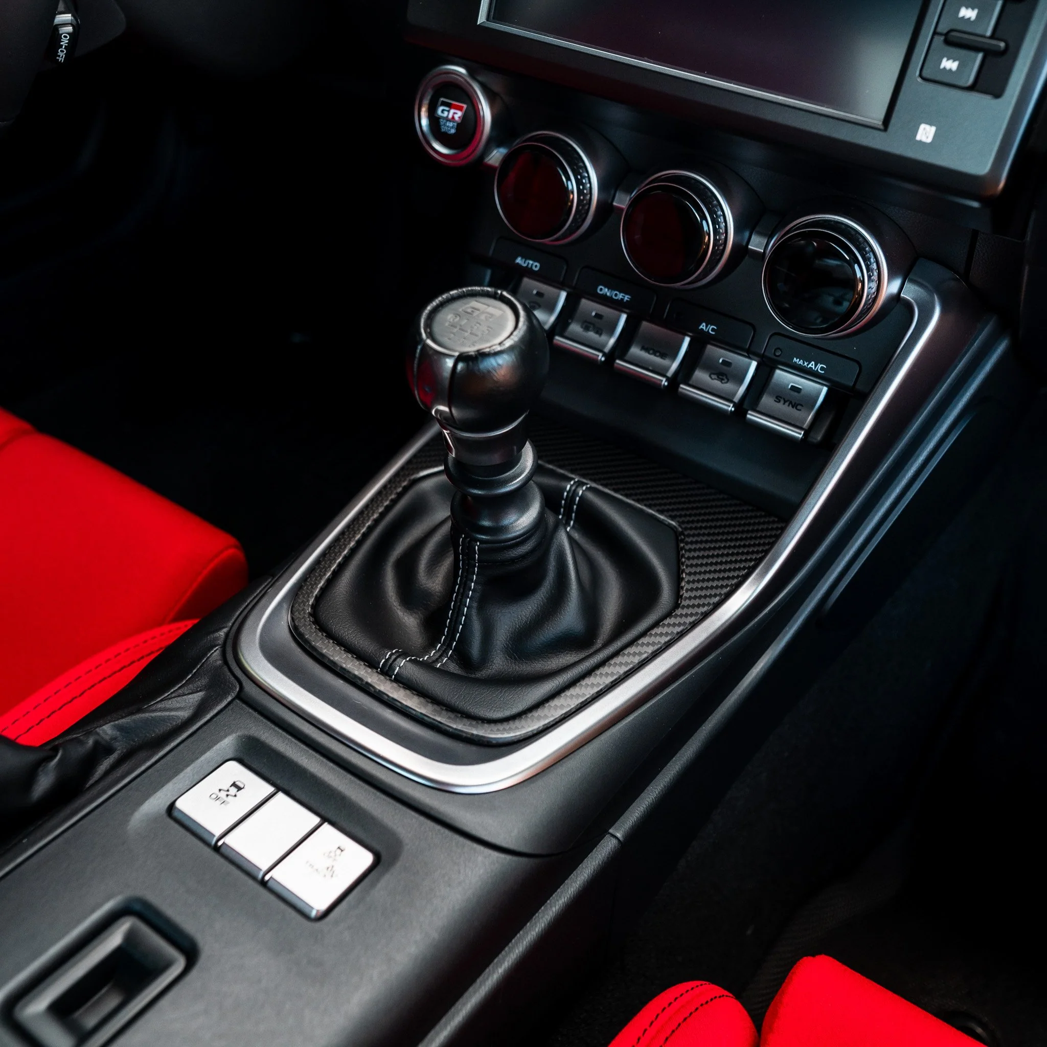 Driven.Media Carbon Fiber Manual Shifter Trim Cover - 2022+ Toyota GR86 / Subaru BRZ - Image 6