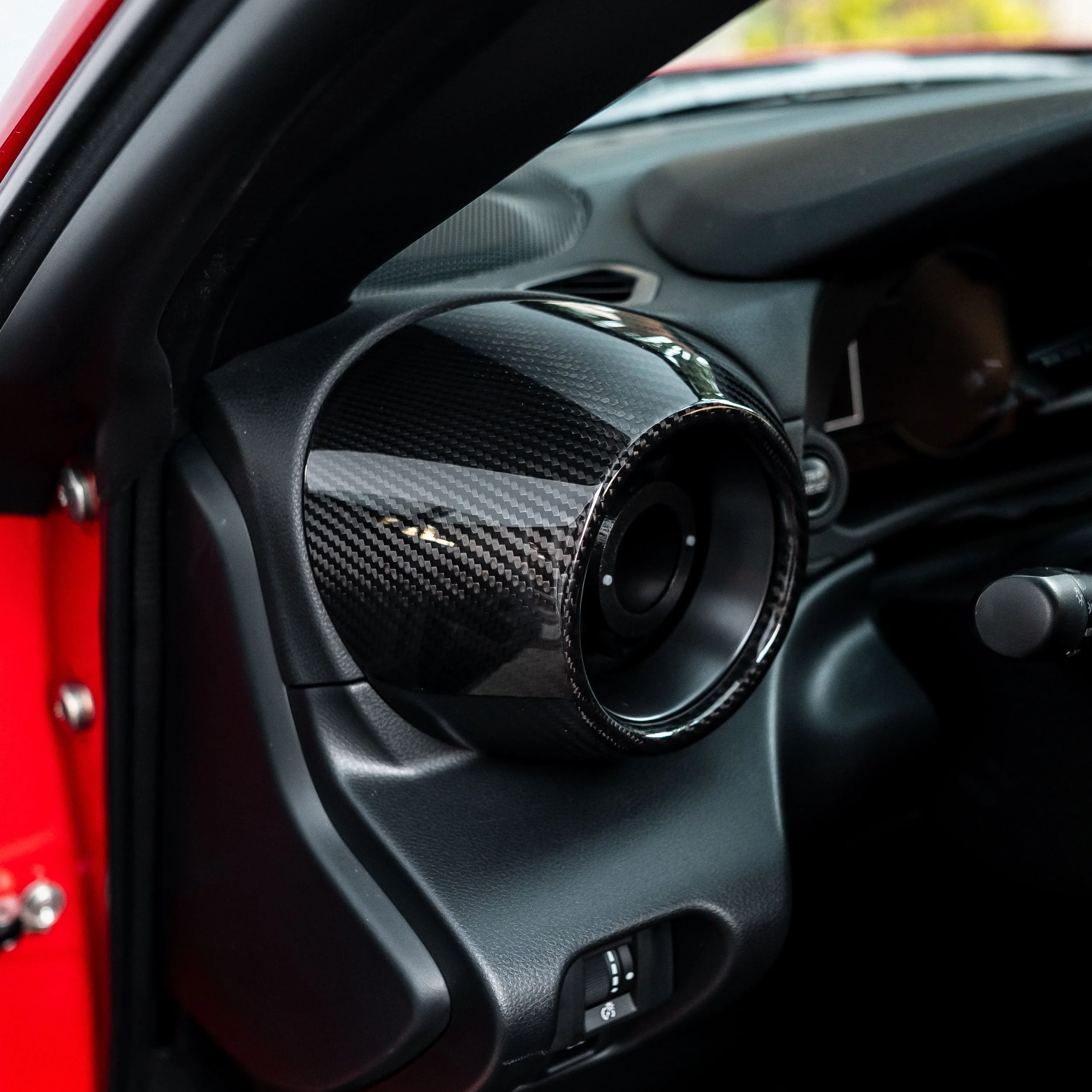 Driven.Media Carbon Fiber Interior Side Vent Covers - 2022+ Toyota GR86 / Subaru BRZ - Image 4