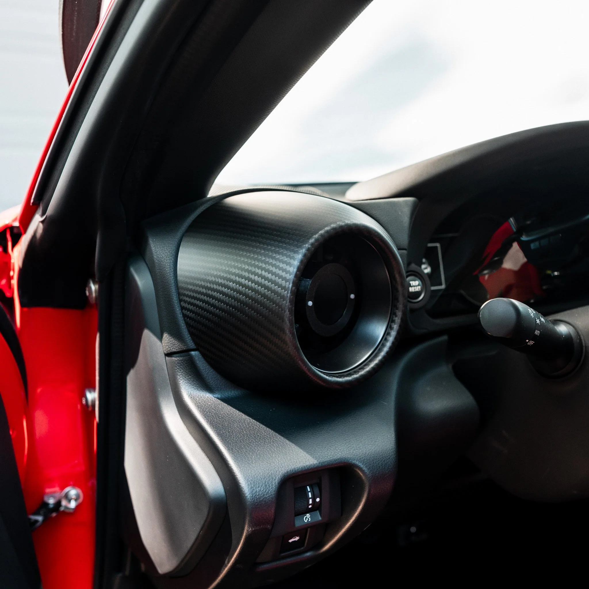 Driven.Media Carbon Fiber Interior Side Vent Covers - 2022+ Toyota GR86 / Subaru BRZ - Image 8