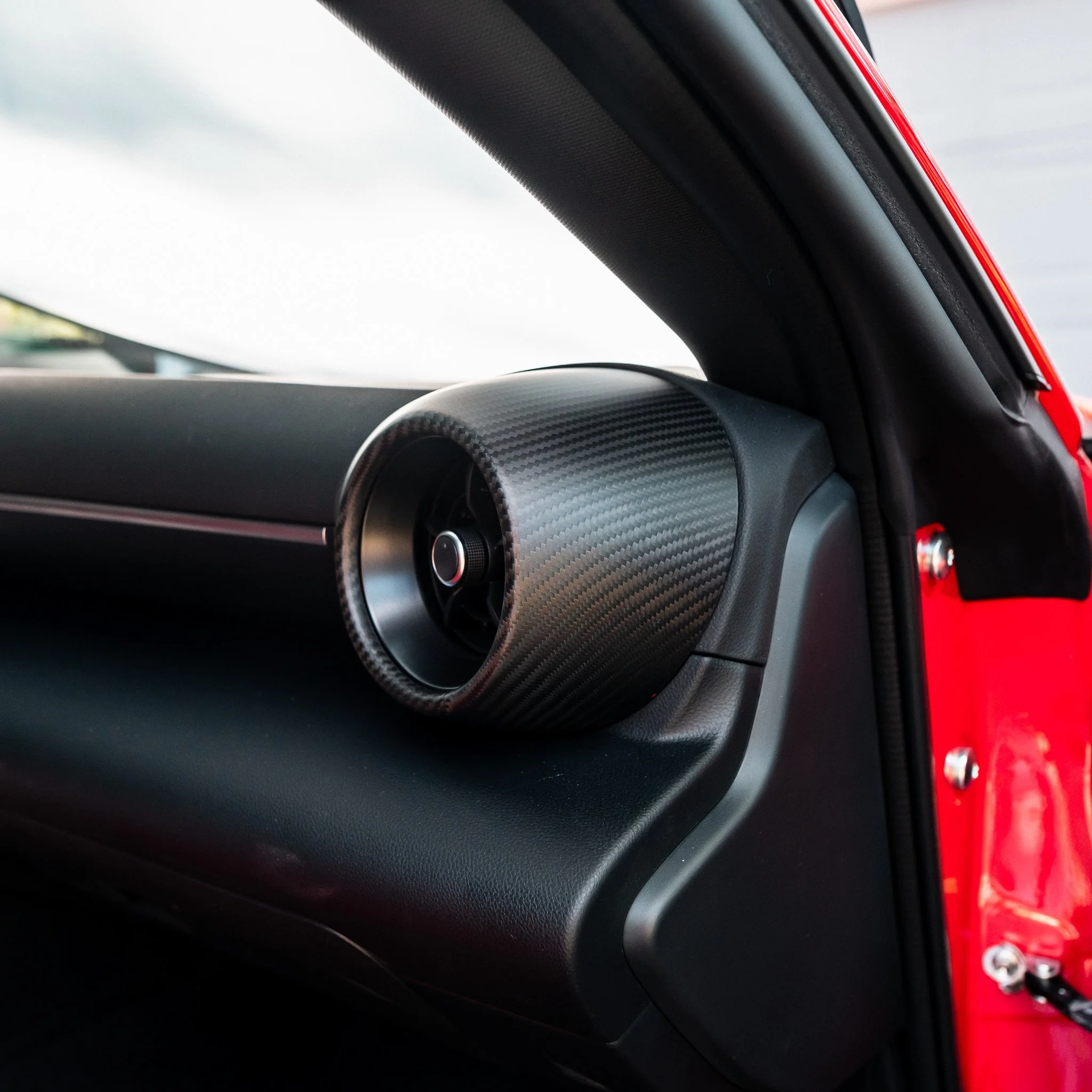 Driven.Media Carbon Fiber Interior Side Vent Covers - 2022+ Toyota GR86 / Subaru BRZ - Image 9