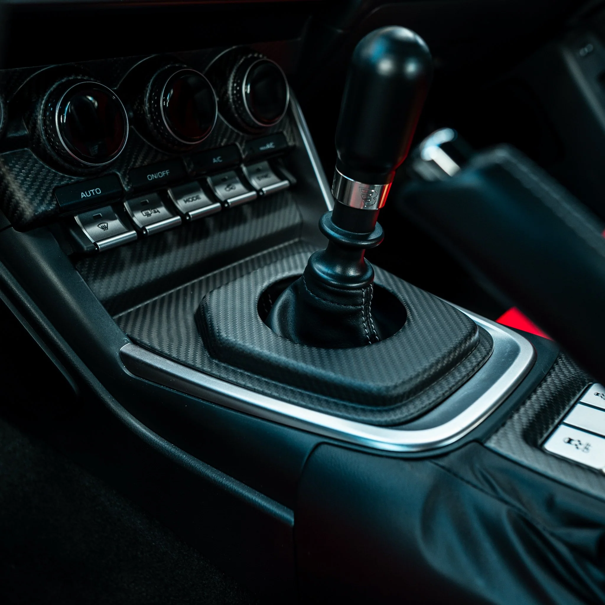 Driven.Media Carbon Fiber V2 Manual Shifter Trim - 2022+ Toyota GR86 / Subaru BRZ - Image 11