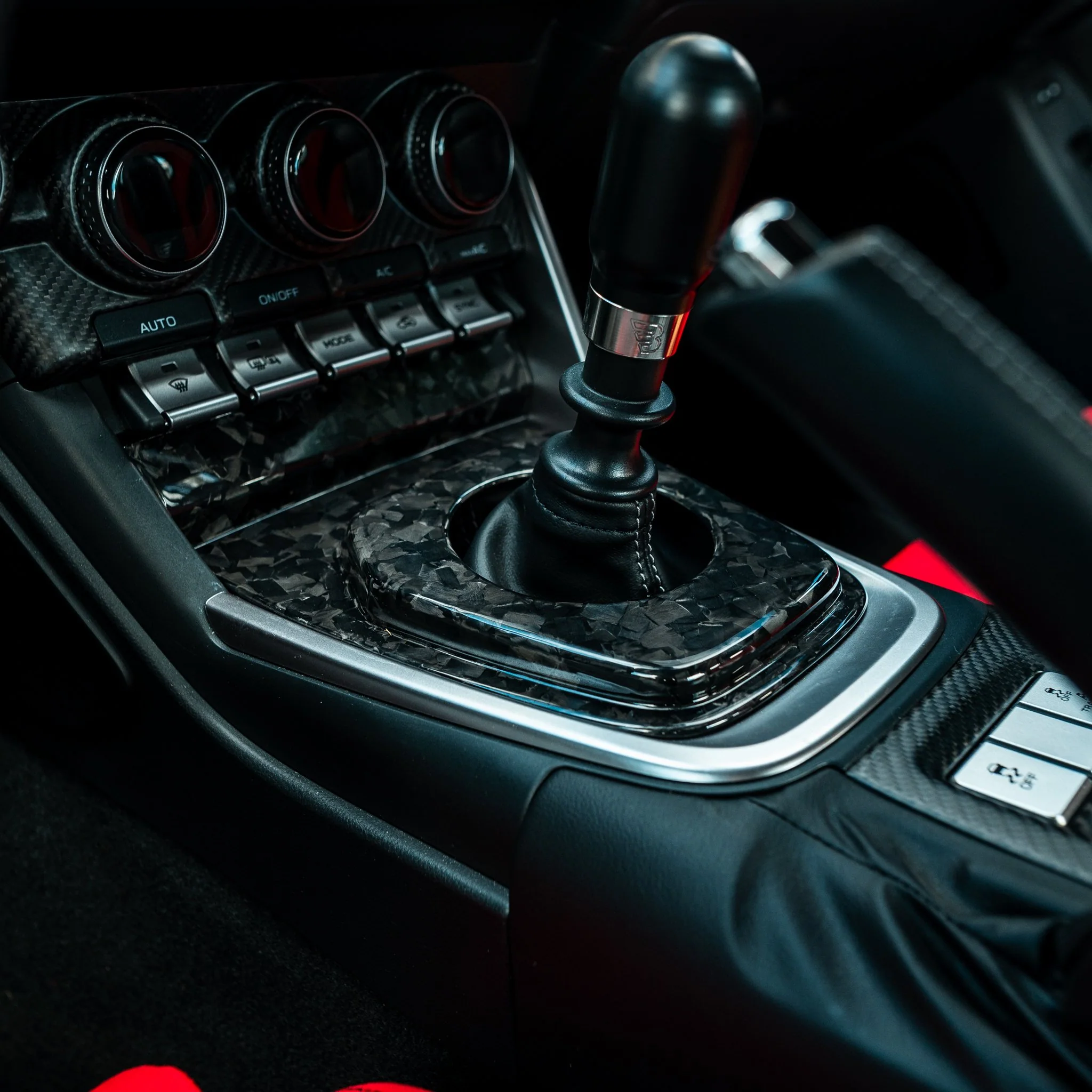 Driven.Media Carbon Fiber V2 Manual Shifter Trim - 2022+ Toyota GR86 / Subaru BRZ - Image 12