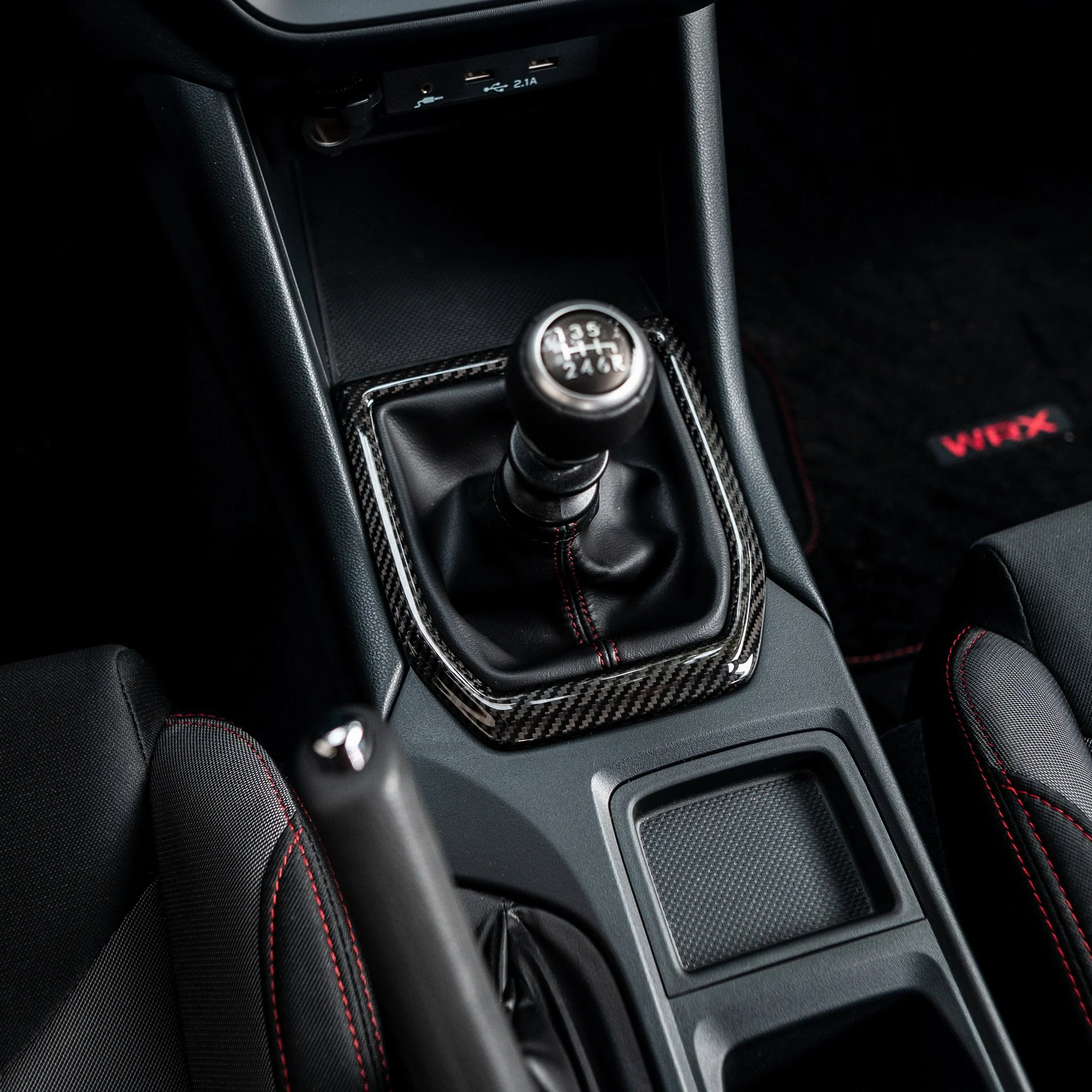Driven.Media Carbon Fiber Shifter Trim - 2022+ Subaru WRX - Image 4