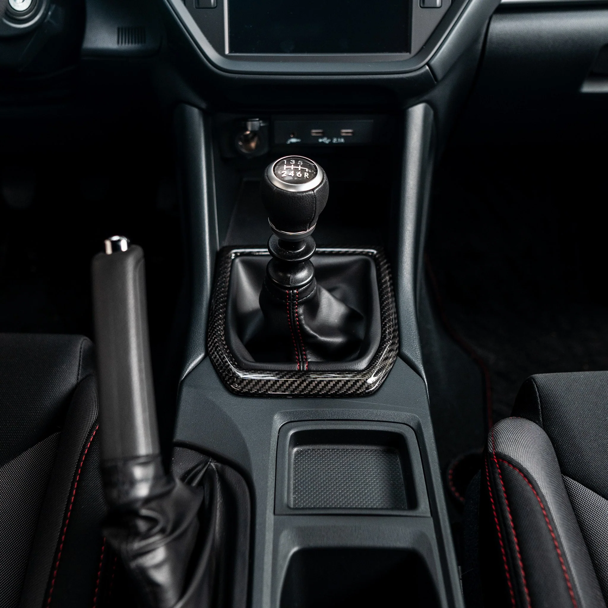 Driven.Media Carbon Fiber Shifter Trim - 2022+ Subaru WRX - Image 5