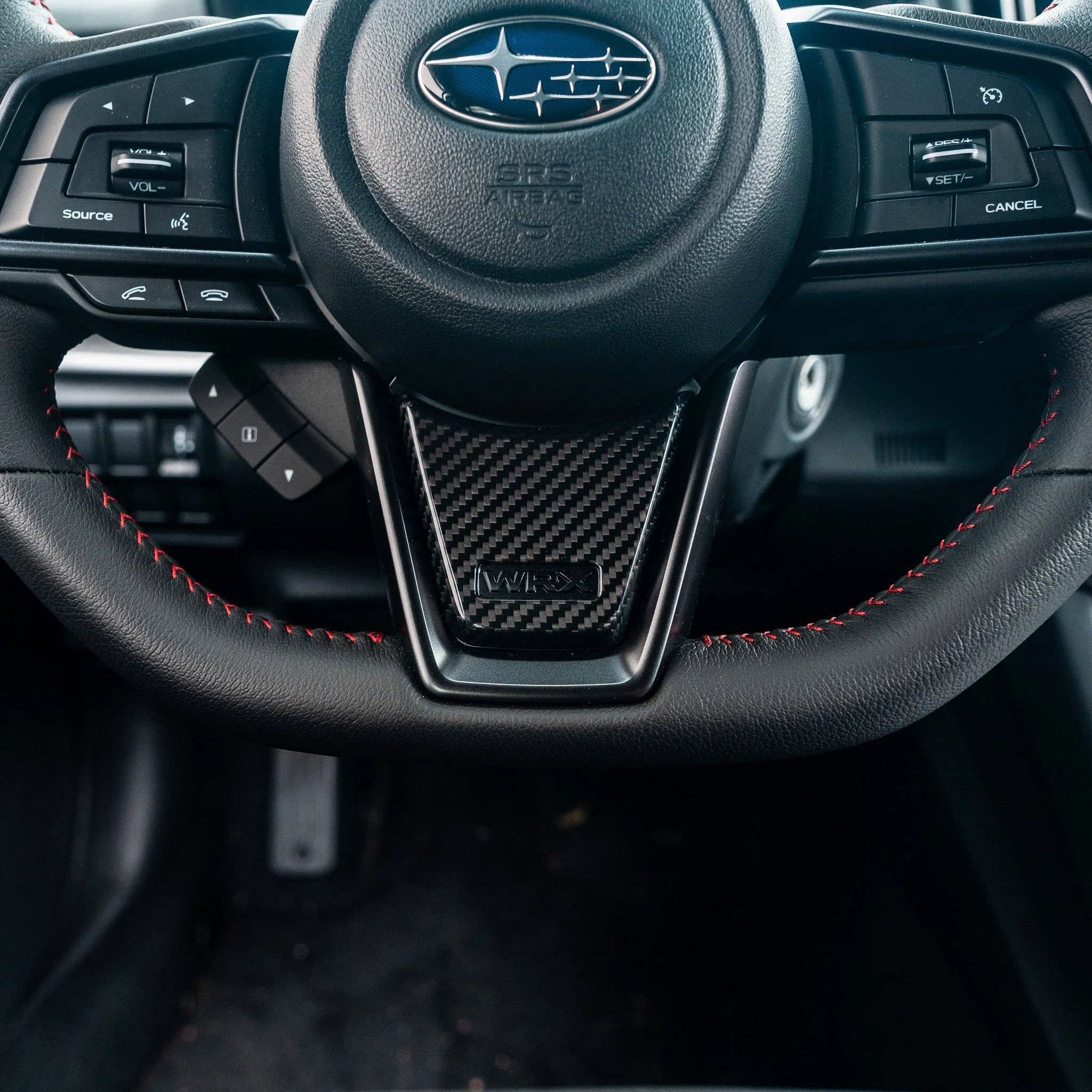 Driven.Media Carbon Fiber Lower Steering Wheel Trim - 2022+ Subaru WRX - Image 4