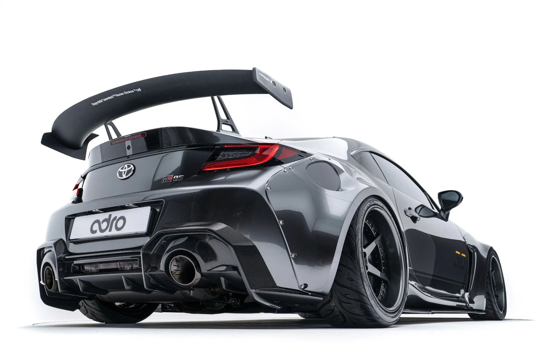 ADRO ZN8/ ZD8 AT-R1 Carbon Swan Neck GT Wing - 2022+ Subaru BRZ / Toyota GR86 - Image 3