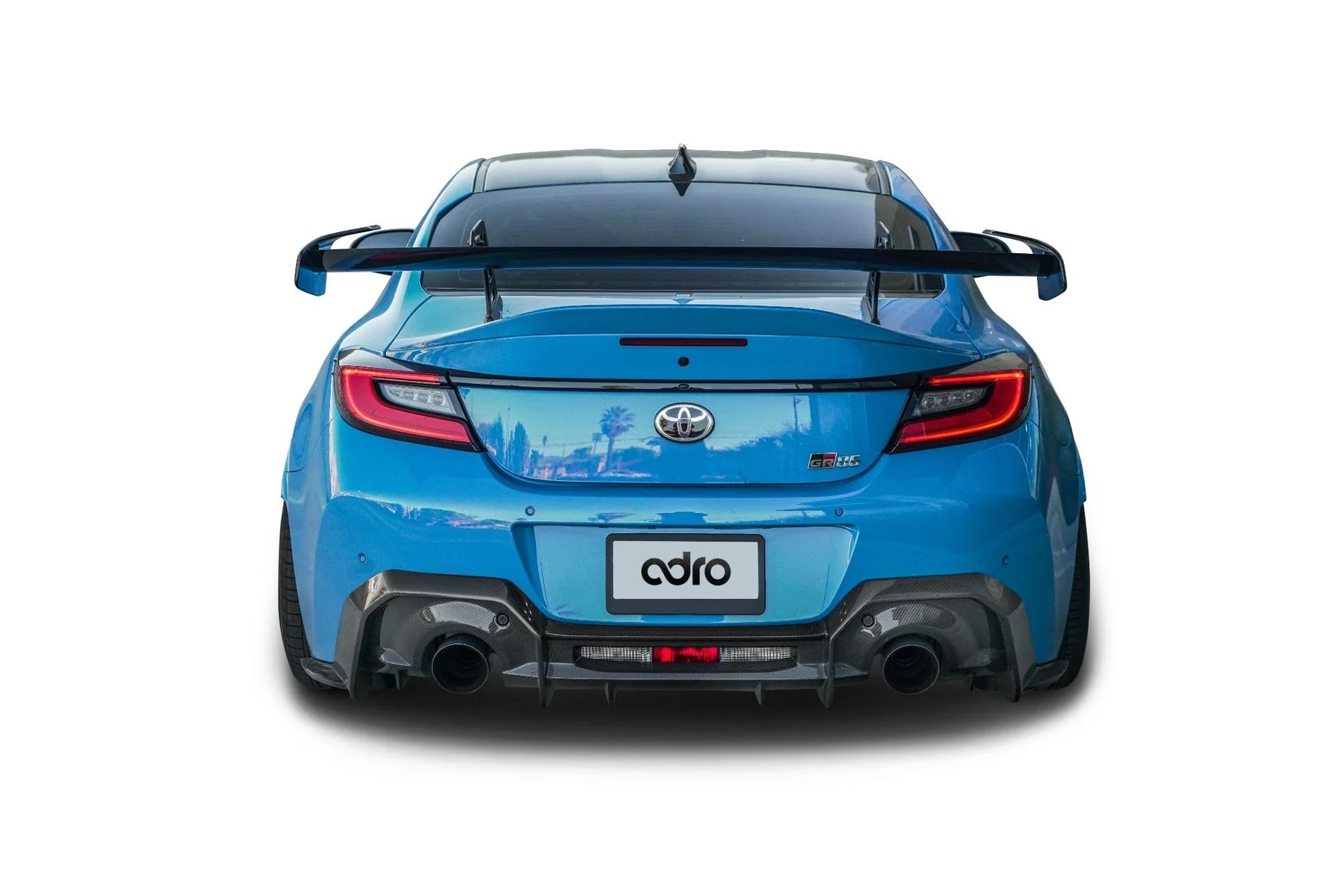 ADRO ZN8/ ZD8 AT-R1 Carbon Swan Neck GT Wing - 2022+ Subaru BRZ / Toyota GR86 - Image 4