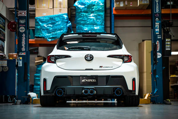 APEXI N1 Evo Extreme Valved Quad Exit Catback Exhaust System (Resonated & Nonresonated) - 2023+ Toyota GR Corolla - Image 10