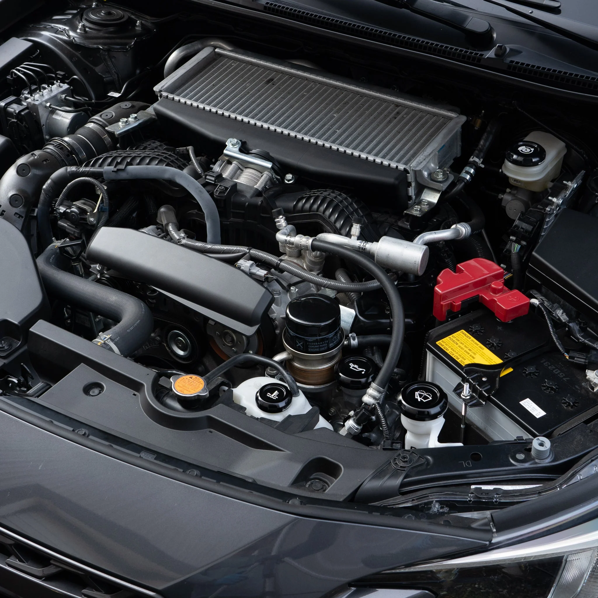 Billetworkz Engine Bay Caps – 2015–2021 Subaru STI - Image 3