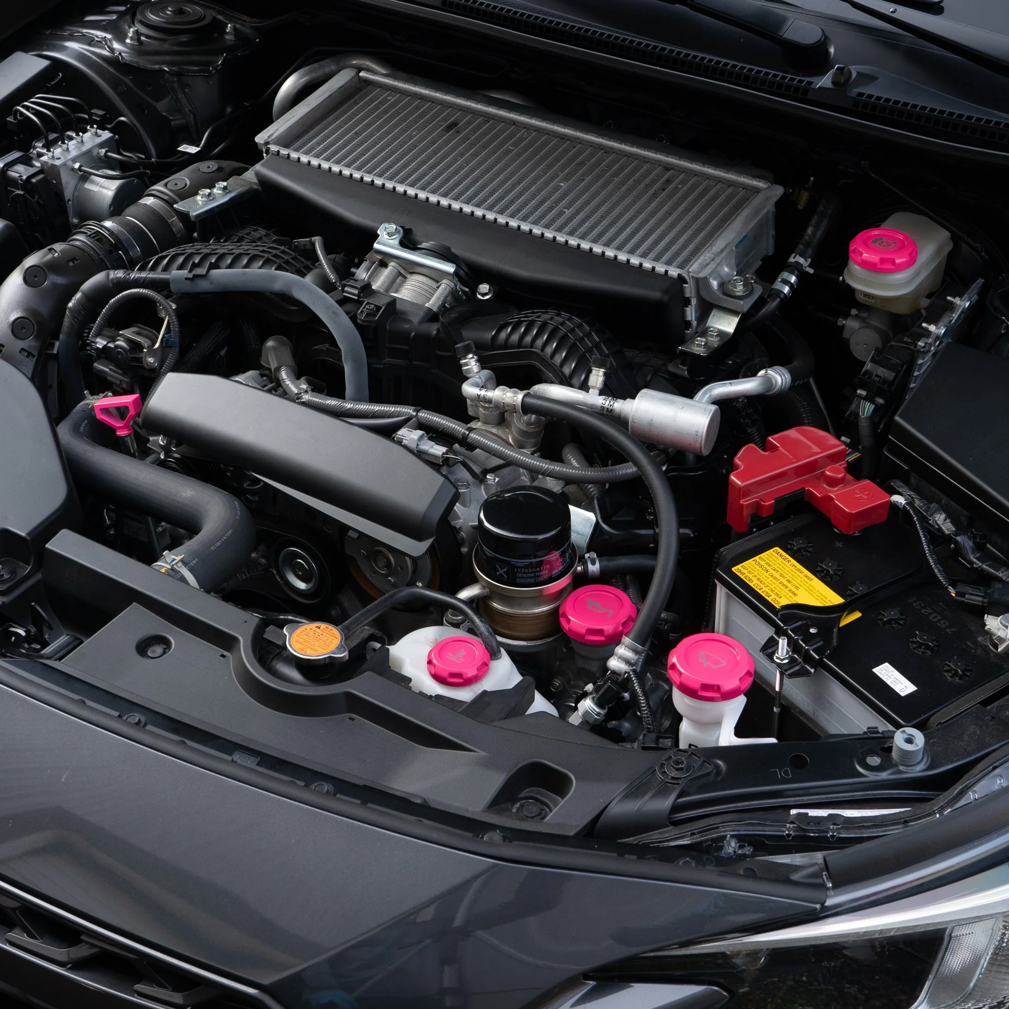 Billetworkz Engine Bay Caps – 2015–2021 Subaru STI - Image 35