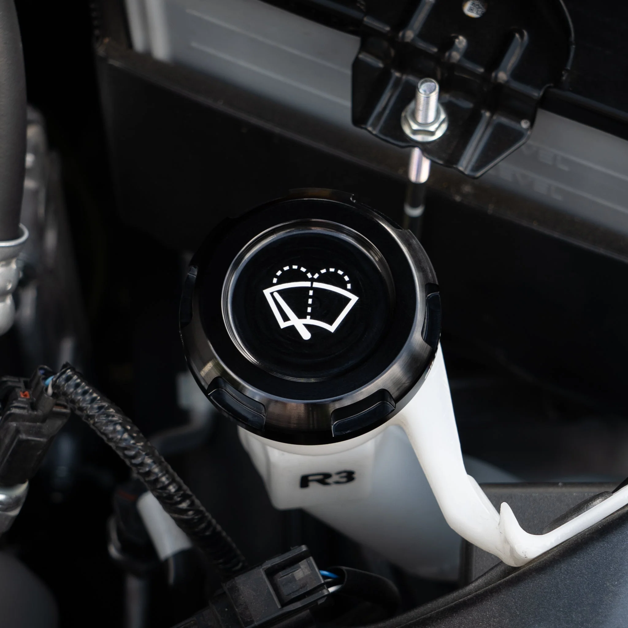 Billetworkz Wiper Fluid Reservoir Cap - 2013-2021 Scion FR-S / Toyota 86 / Subaru BRZ / 15-21 WRX / STI - Image 4