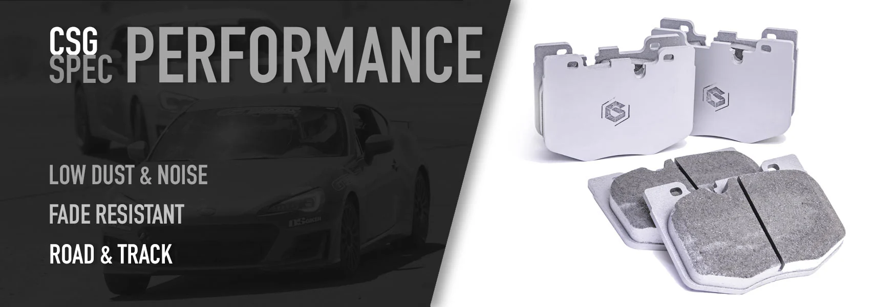 CSG Spec Brake Pad Kit - 2017-2022+ Subaru BRZ & Toyota GR86 With Performance Package - Image 9