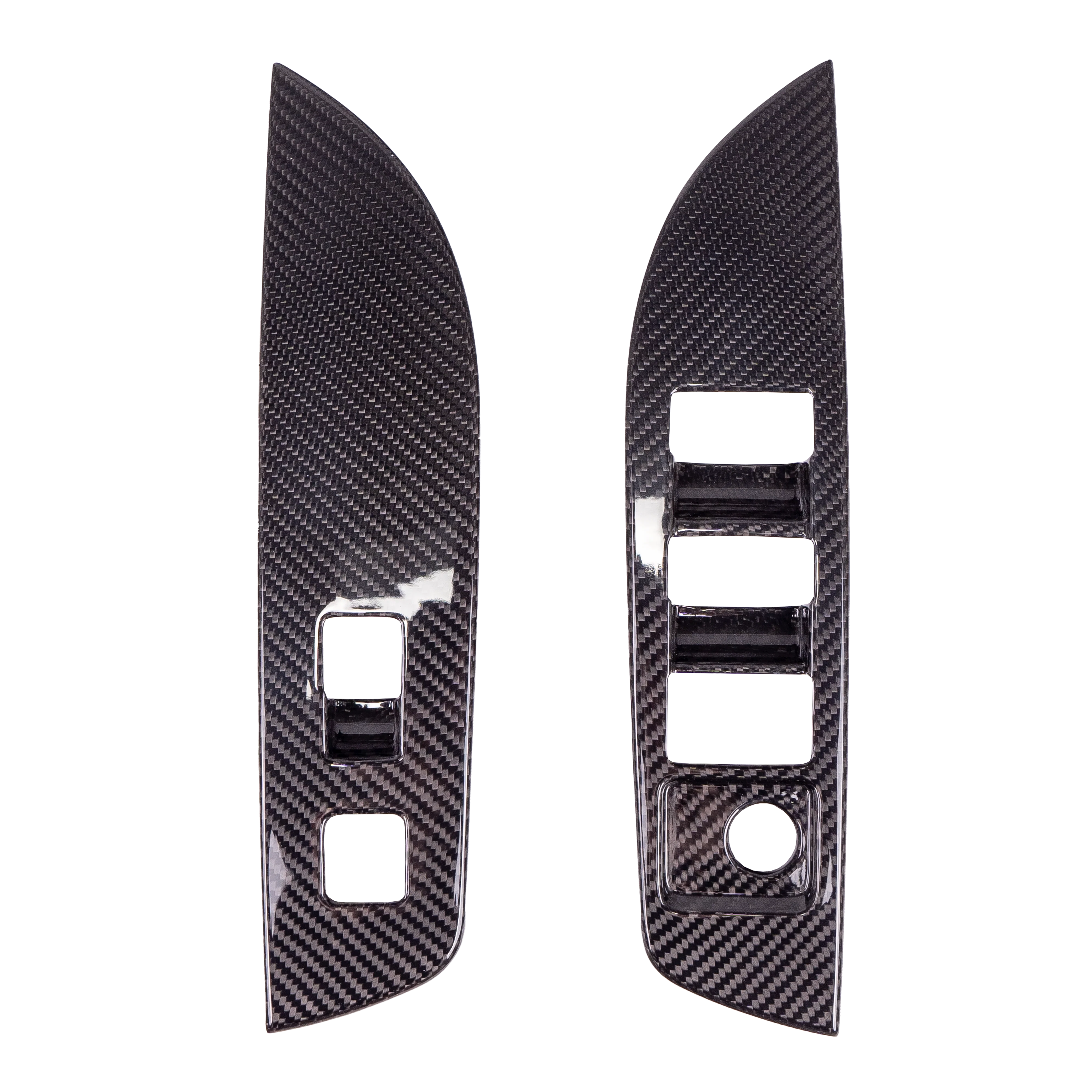 Driven.Media Carbon Fiber Front Window Switch Panels - 2023+ Toyota GR Corolla - Image 4