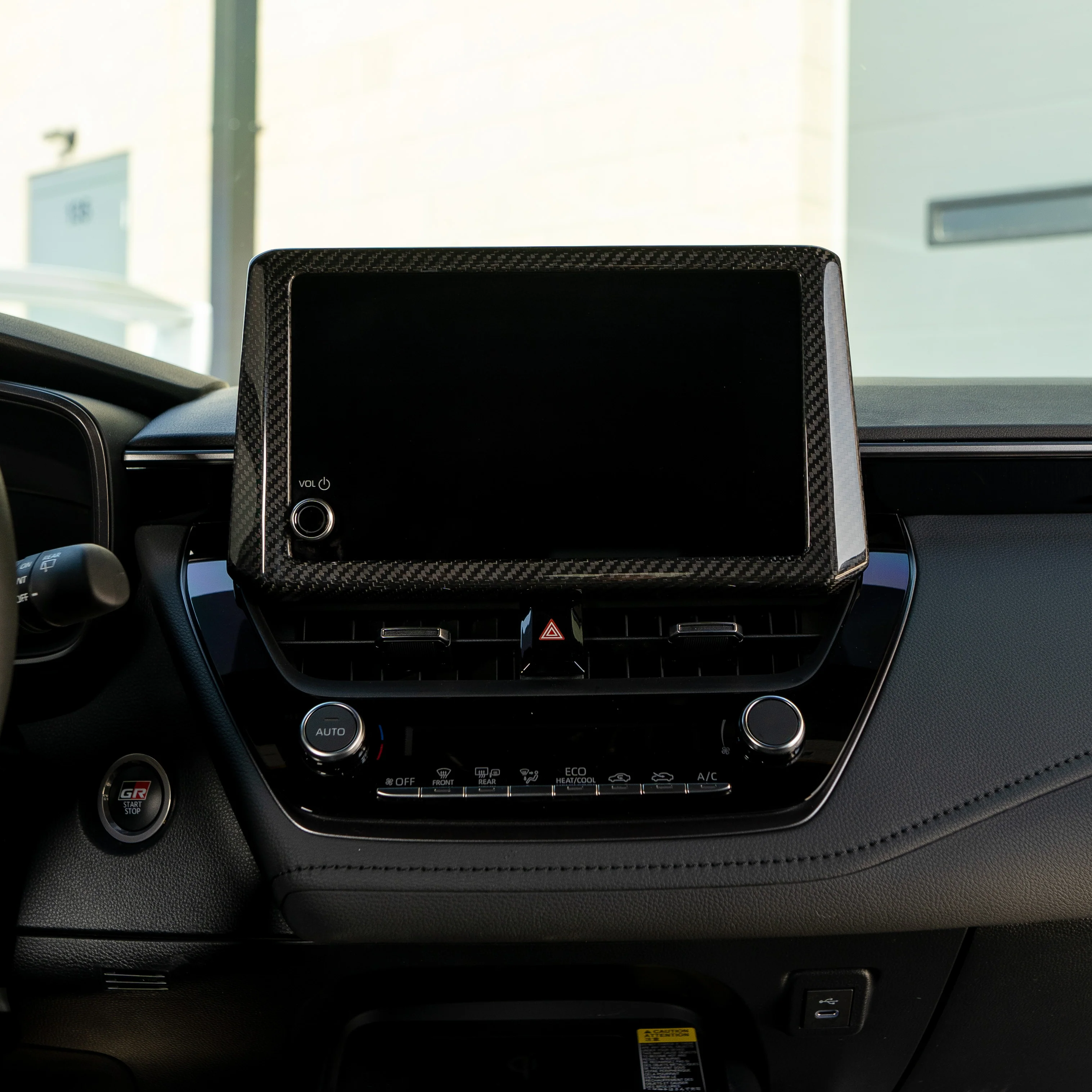 Driven.Media Carbon Fiber Radio Bezel - 2023+ Toyota GR Corolla - Image 4