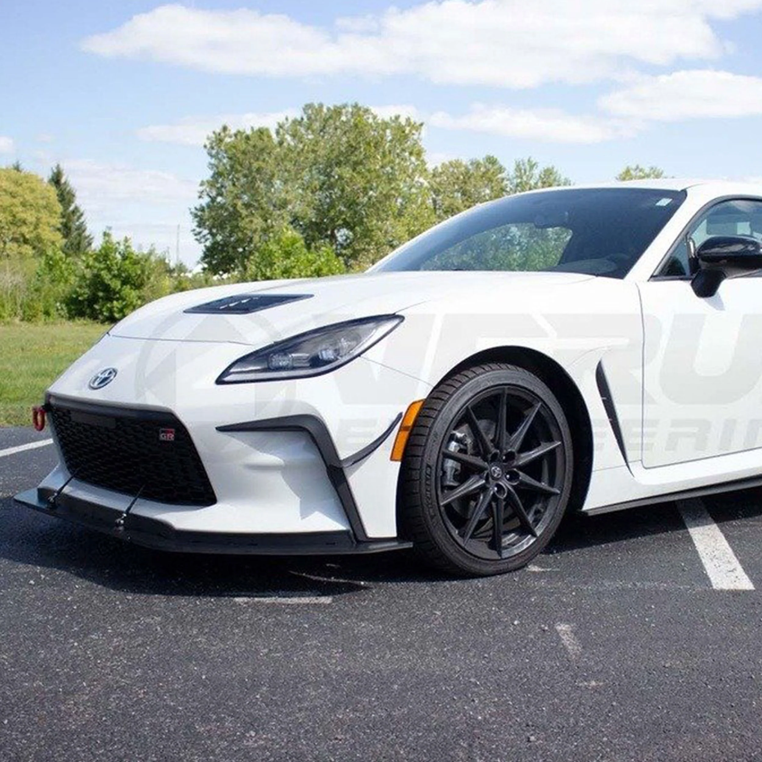 Verus Engineering Two-Piece Front Splitter - 2022+ Toyota GR86 - Image 3